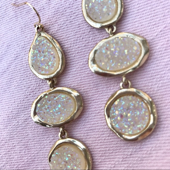 BaubleBar Jewelry - Baublebar - Druzy Drop Earrings